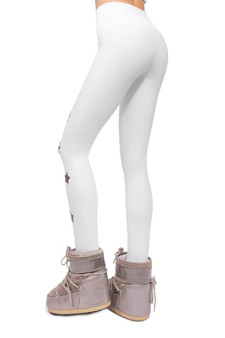 Crans-Montana Winter Leggings White