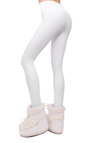 Crans-Montana Winter Leggings White