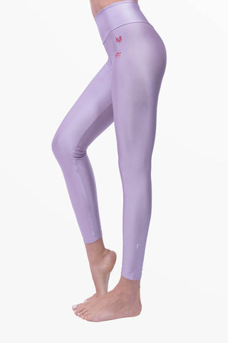 Amoureuse Leggings with Three Hand-Applied Crystal Hearts