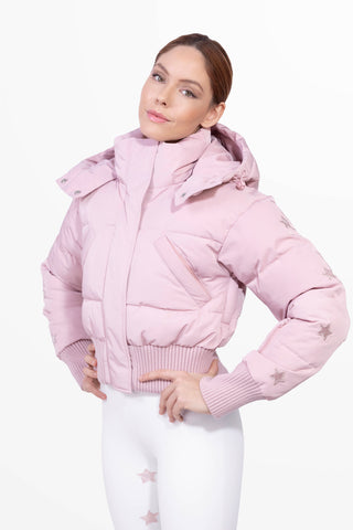 Megeve Giacca da Sci Cropped Pink