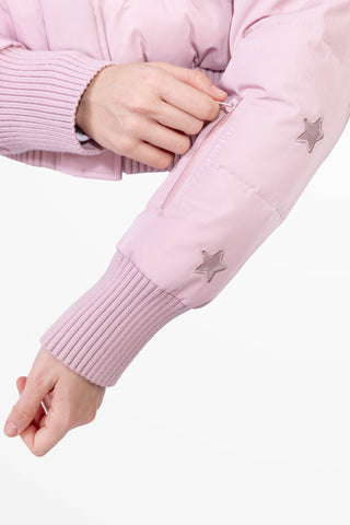 Megeve Giacca da Sci Cropped Pink