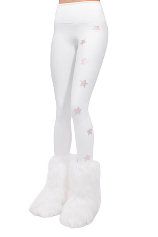 Crans-Montana Winter Leggings White