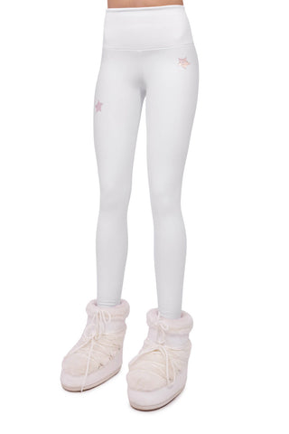 Crans-Montana Winter Leggings White