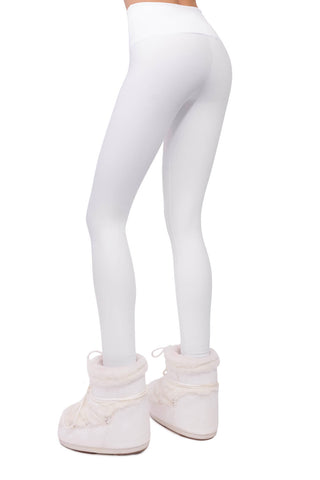 Crans-Montana Winter Leggings White