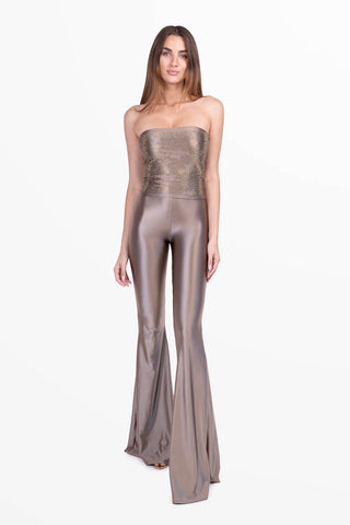 Diamond Sirène Jumpsuit avec Cristaux