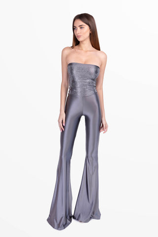 Diamond Sirène Jumpsuit avec Cristaux