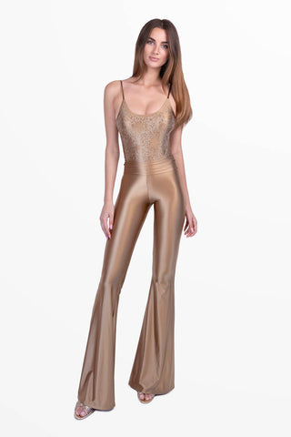 Diamond Bañador Entero en Lycra Satinada