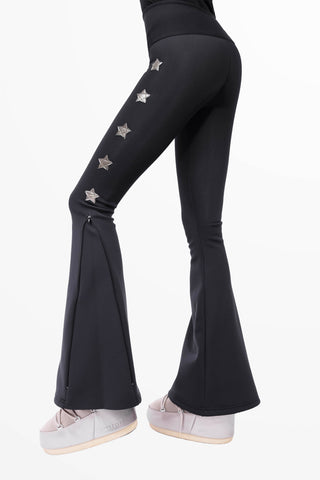 Courmayer Winter Leggings da Sci Super Warm Nero e Oro