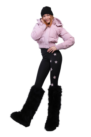 Crans-Montana Winter Leggings White