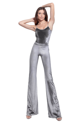 Stretch Velvet Bodysuit