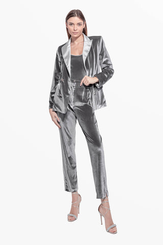 Stretch Velvet Bodysuit