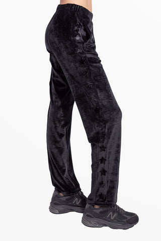 Sunday Diamond Pantalone Tuta in Ciniglia Soft-Touch