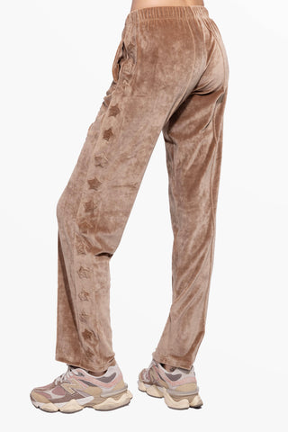 Sunday Diamond Pantalone Tuta in Ciniglia Soft-Touch