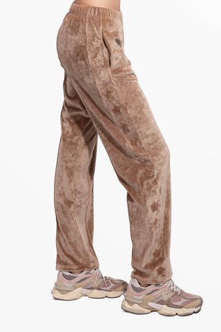 Sunday Diamond Pantalone Tuta in Ciniglia Soft-Touch