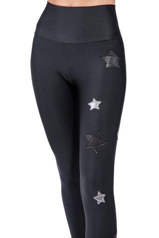 Lunis Leggings with Silver Leather Stars