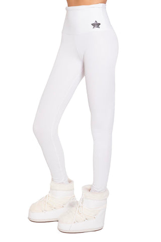 Aspen Winter Leggings Bianco per lo Sci