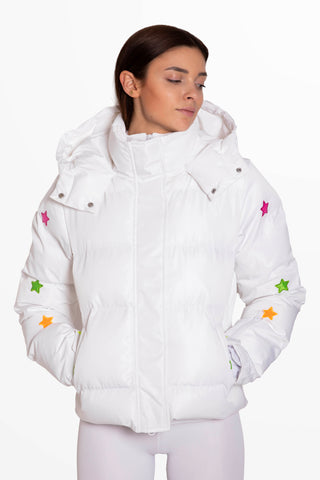 Aspen White Ski Jacket 