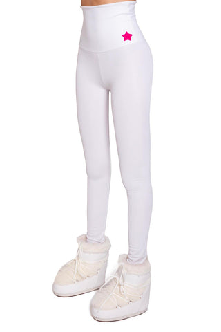 Aspen Winter Leggings Bianco per lo Sci