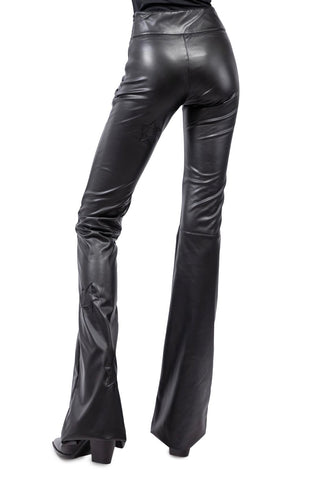 Mira pantalone in ecopelle con Stelle Pitonate