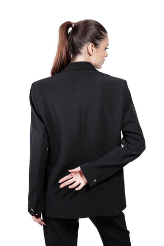 Rock Star Oversized Black Jacket