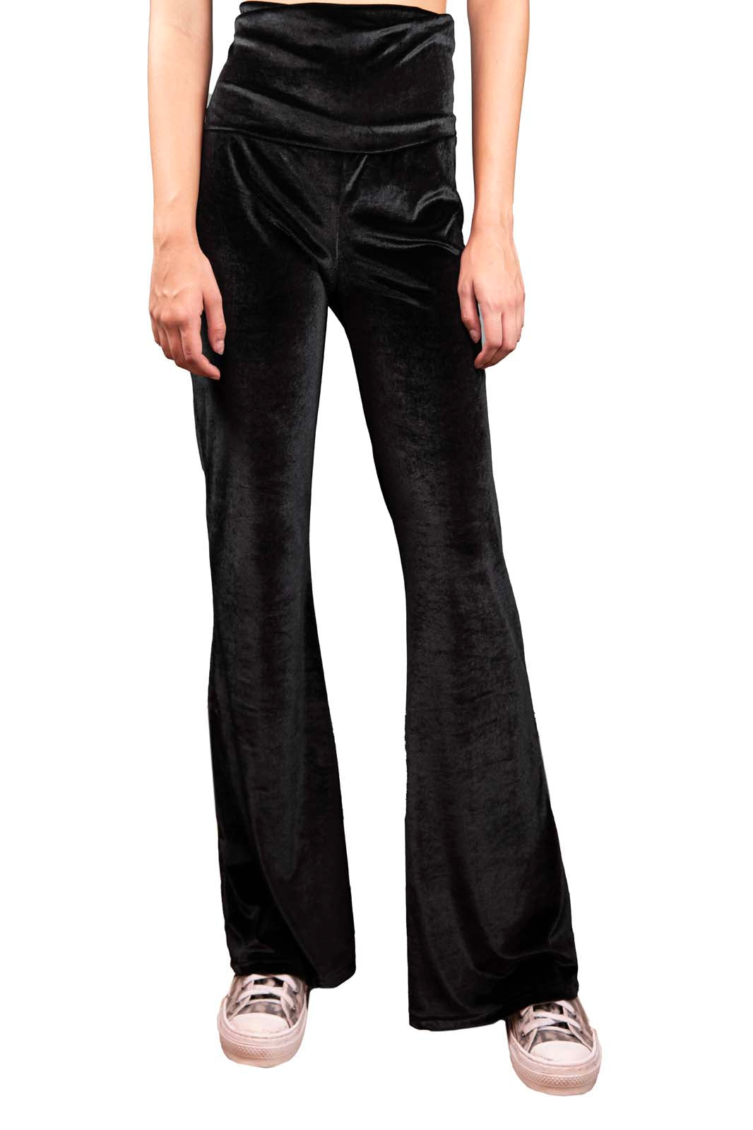 Andromeda Light Black Velvet Tracksuit