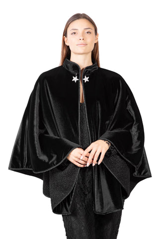 Reverse Black Cape