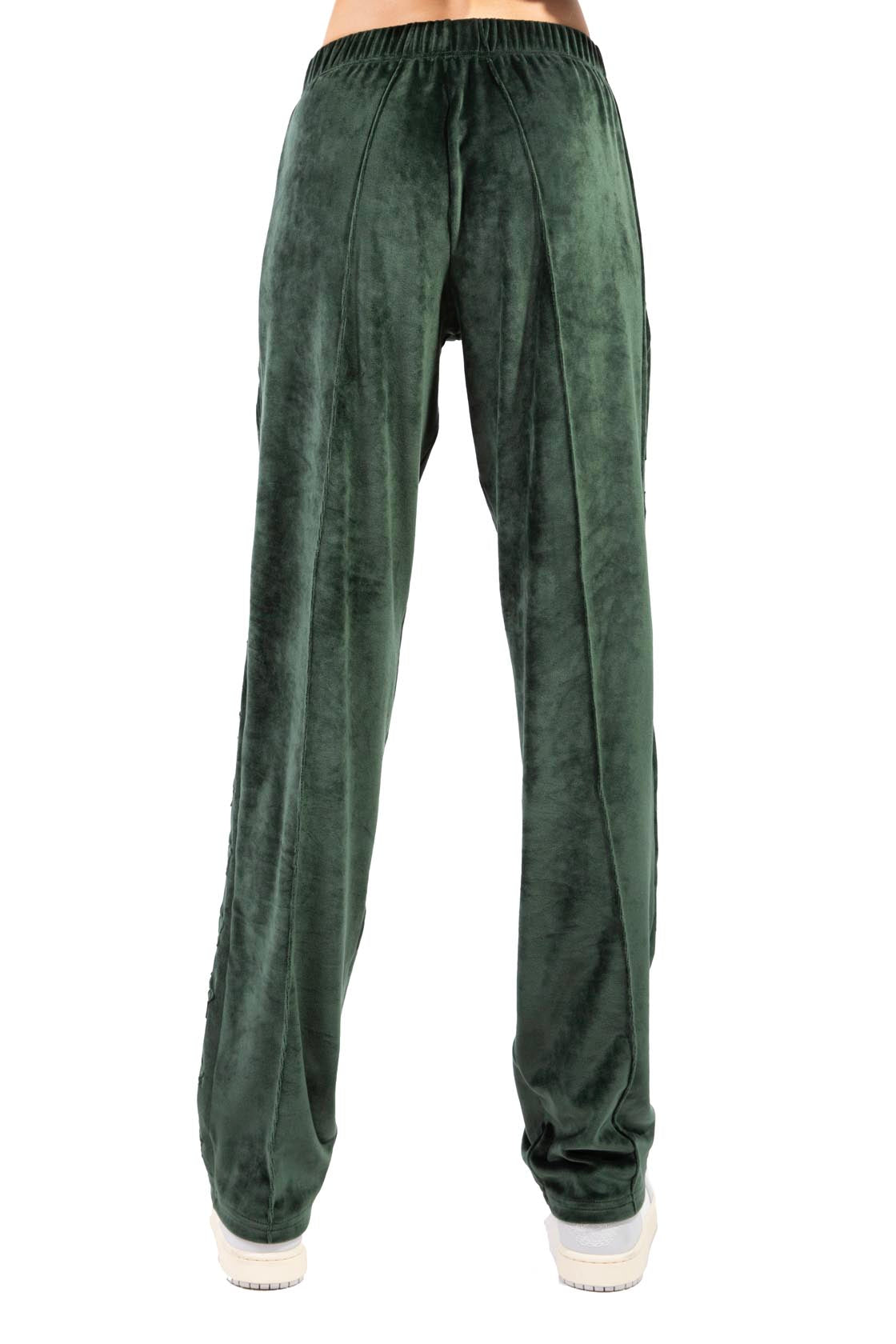 Sunday Dark Green Soft-Touch Velour Tracksuit