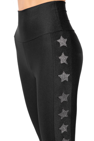 Sunday Grey Leggings with Stars