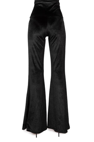 Skyfall Pantalone in Velluto Nero