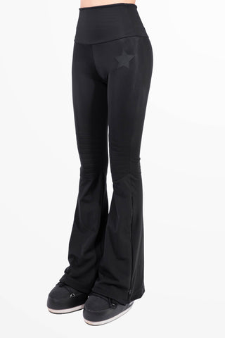 Courchevel Leggings da sci Nero