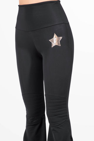 Courchevel Black Winter Leggings 