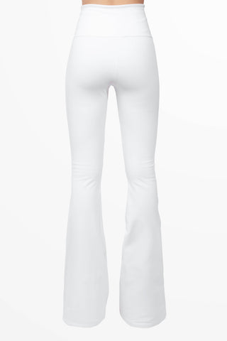 Courchevel White Winter Leggings 