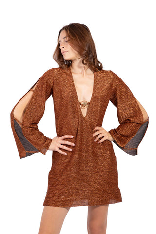 Short Kaftan with Star on the chest