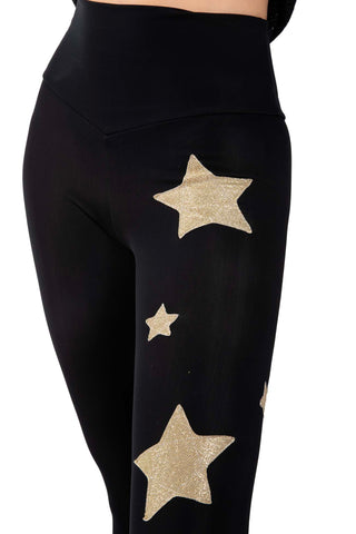 Venere Leggings Gold Stars