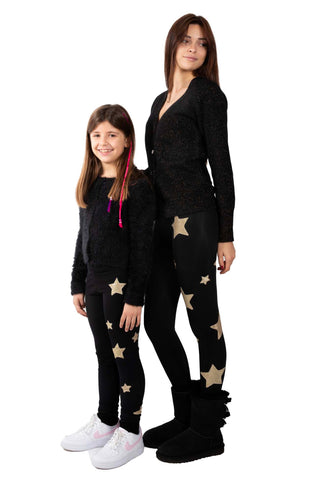 Venere Leggings Gold Stars