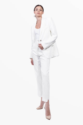 Rock Star Pantalone Bianco