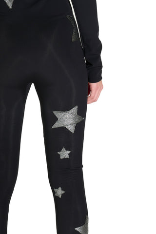 Black jumpsuit with silver stars